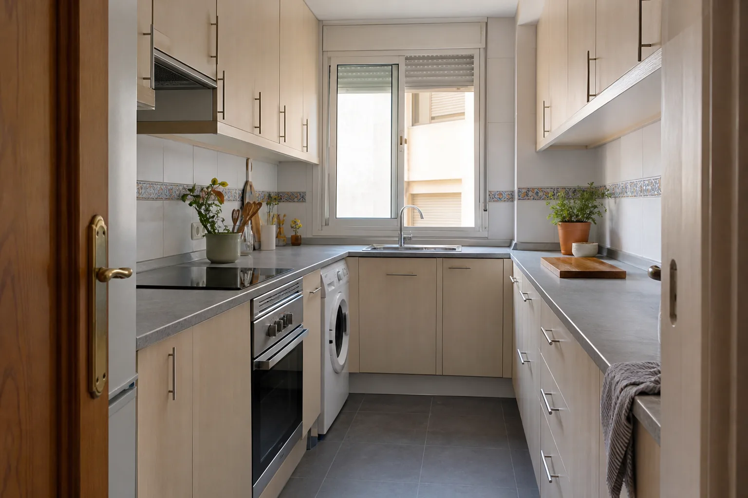 Reforma de Cocina Estrecha en Piso - Reformas Innova Reforma de cocina estrecha en piso